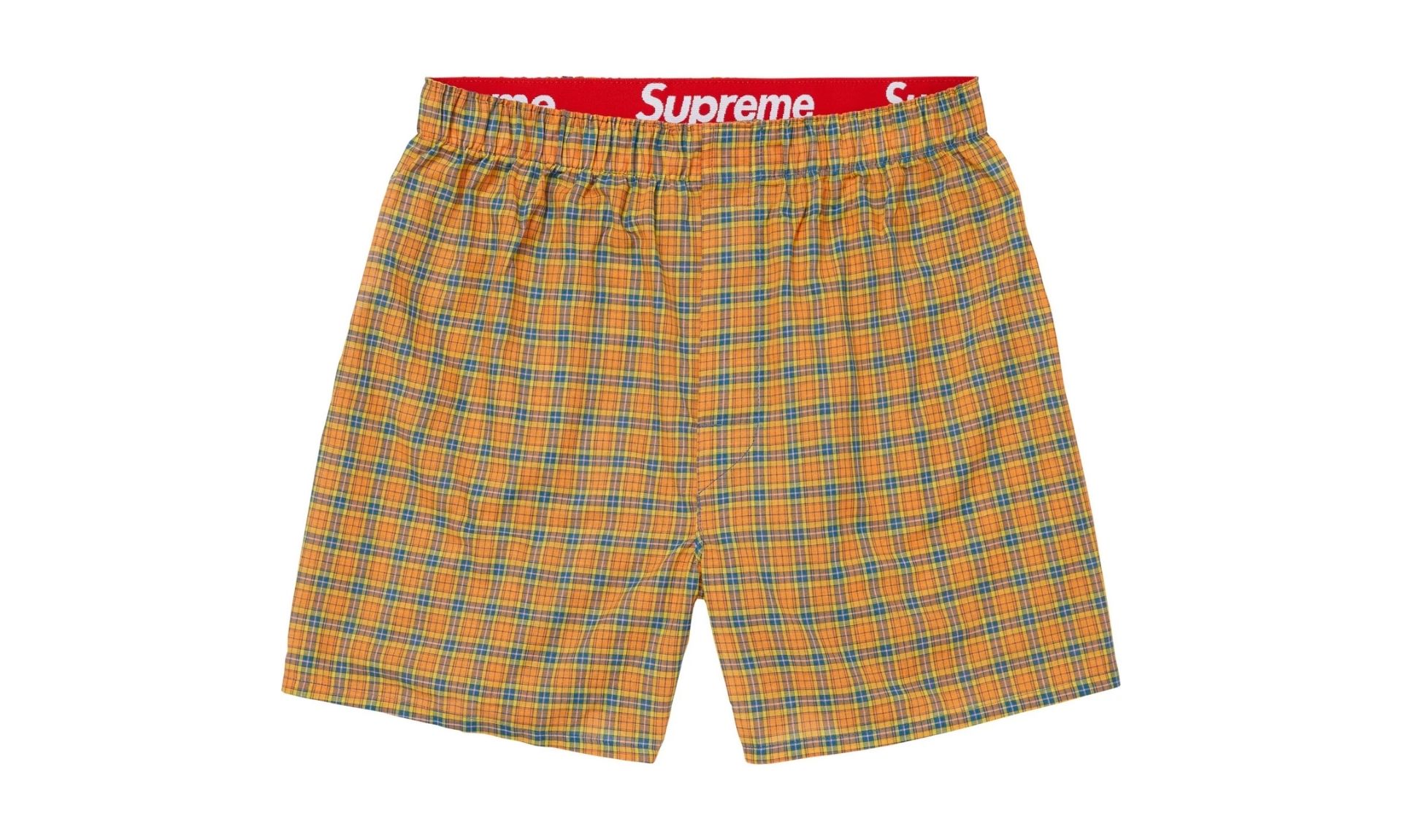 Supreme Hanes Plaid Boxers (4 sztuki) | OVERCEZ