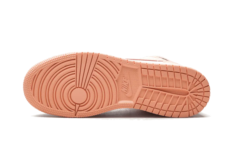 Air Jordan 1 Mid Arctic Orange Black Toe (GS) | OVERCEZ