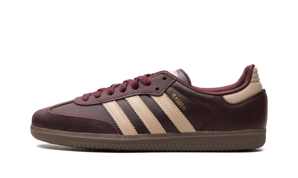 Adidas Samba OG Maroon Crystal Sand (W)