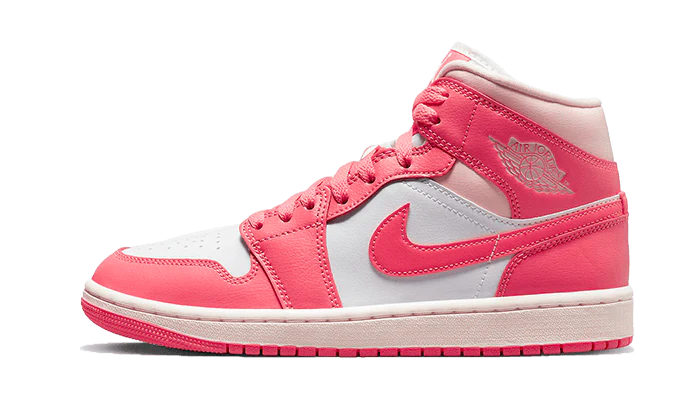Air Jordan 1 Mid Strawberries And Cream (W) | OVERCEZ
