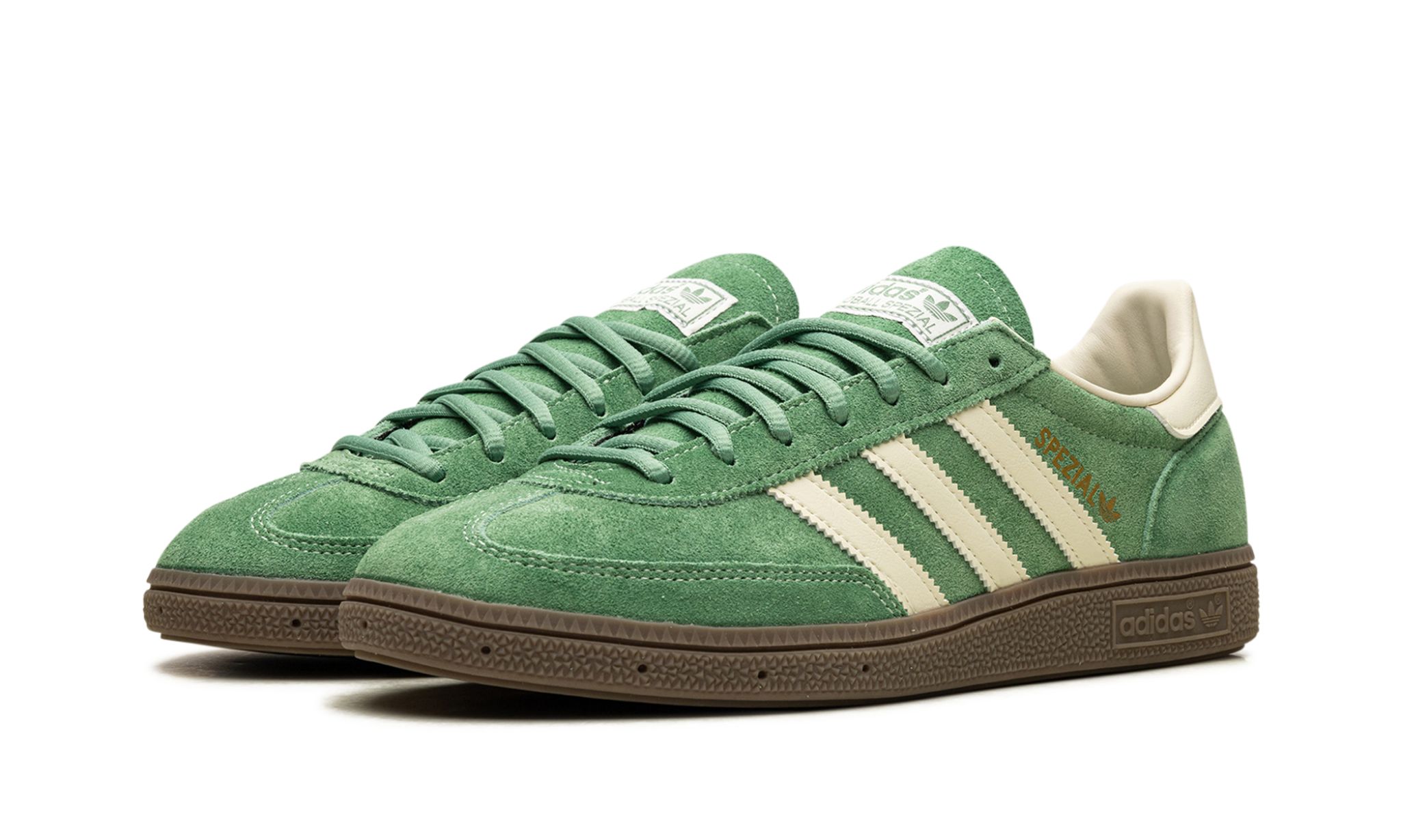Adidas Handball Spezial Preloved Green White | OVERCEZ