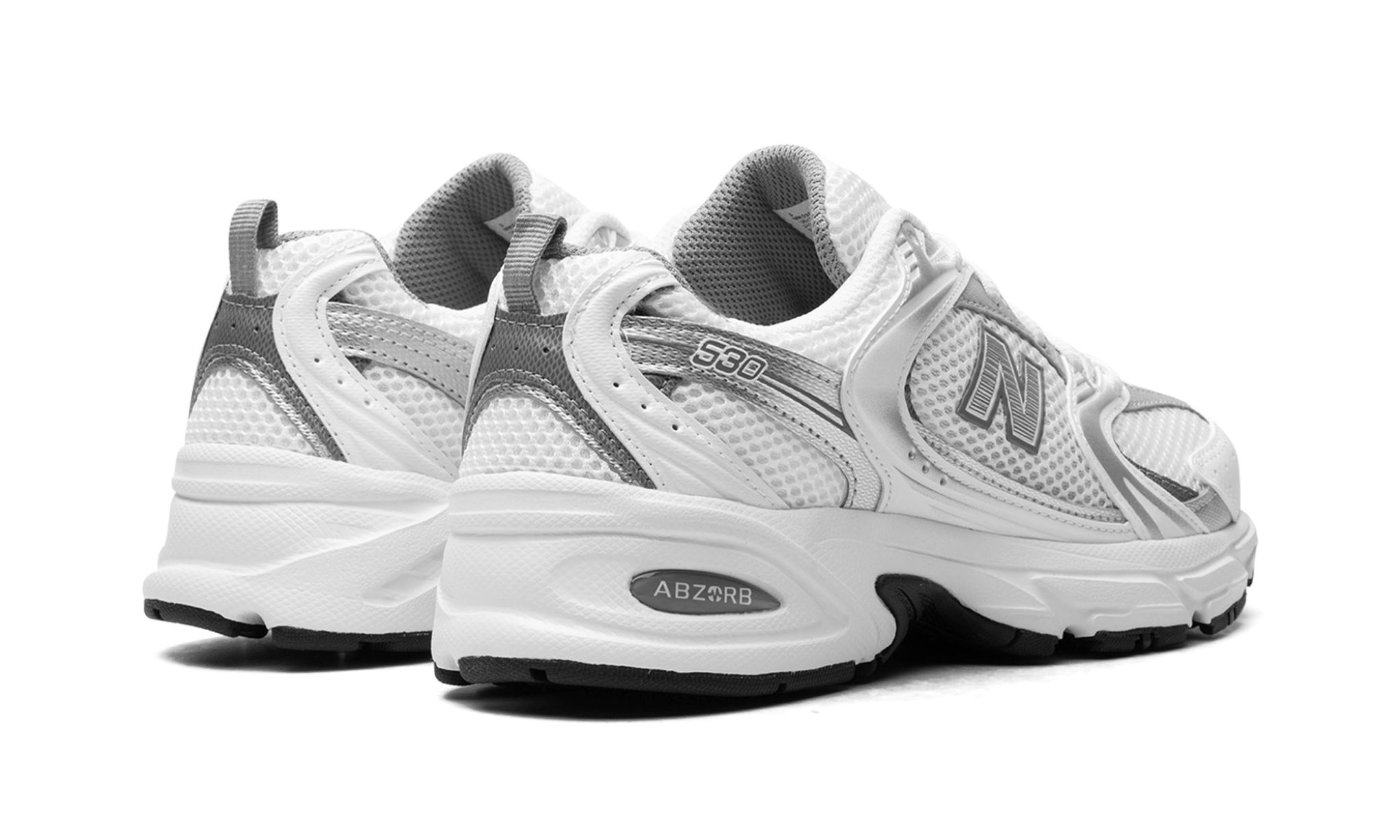 New Balance 530 White Silver Metallic | OVERCEZ