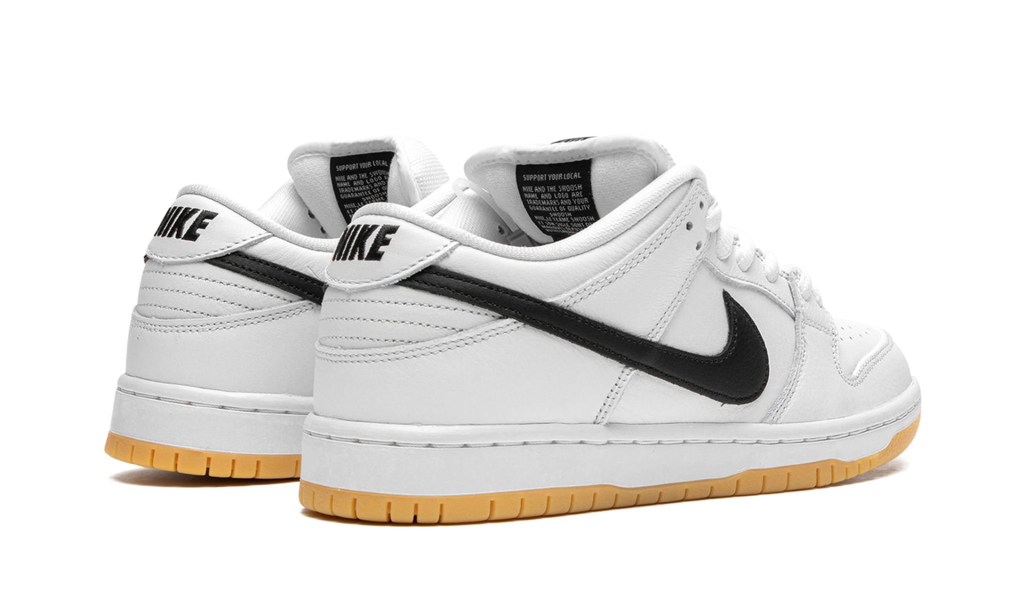 Nike SB Dunk Low Pro ISO White Gum | OVERCEZ