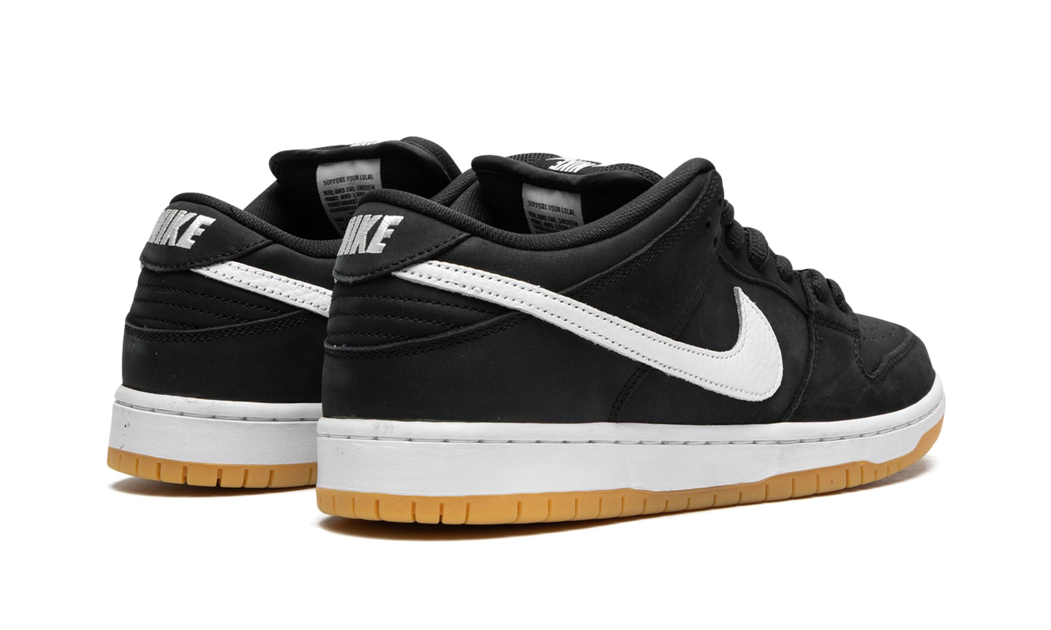 Nike SB Dunk Low Pro ISO Black Gum | OVERCEZ