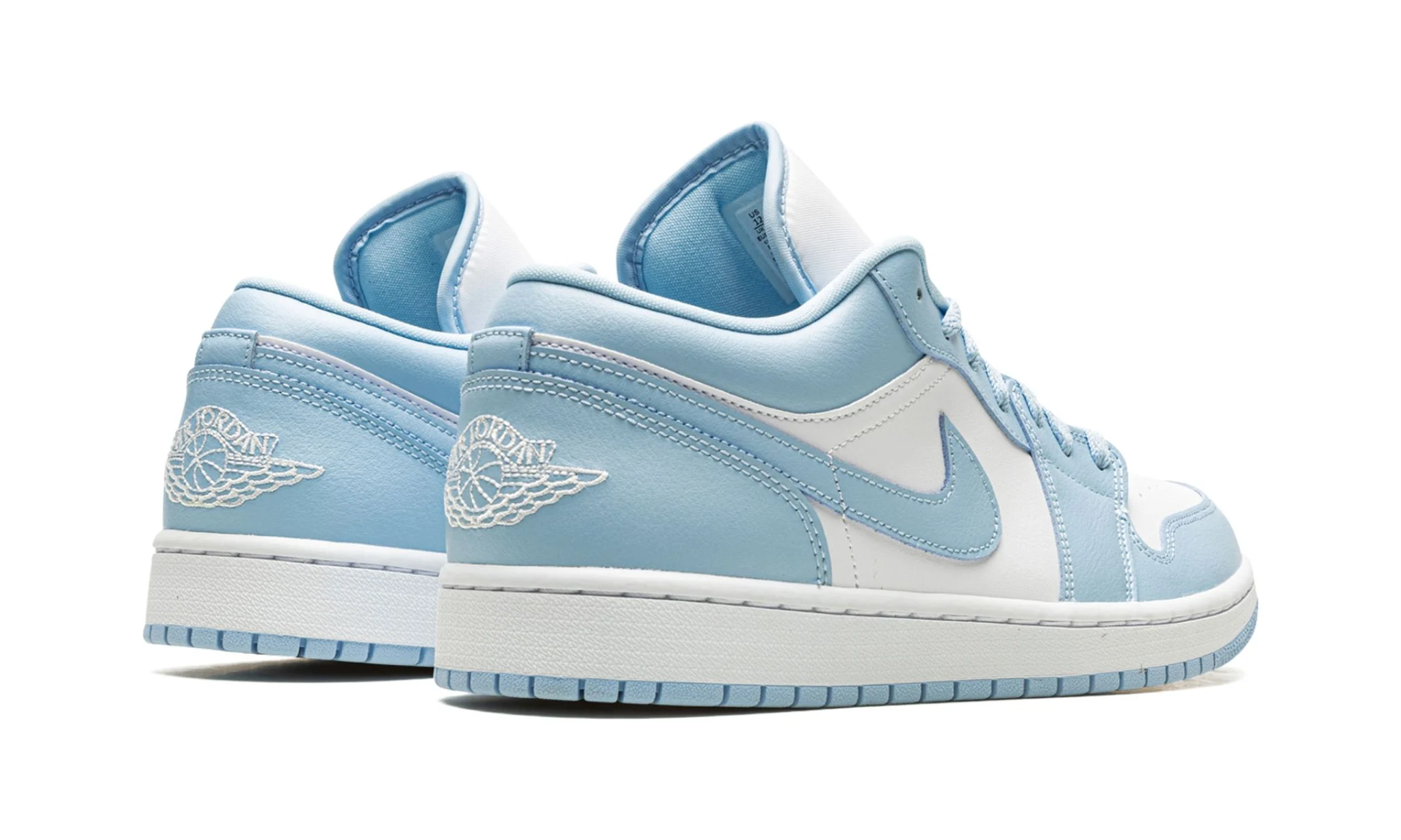 Air Jordan 1 Low Aluminium Ice Blue (W) | OVERCEZ