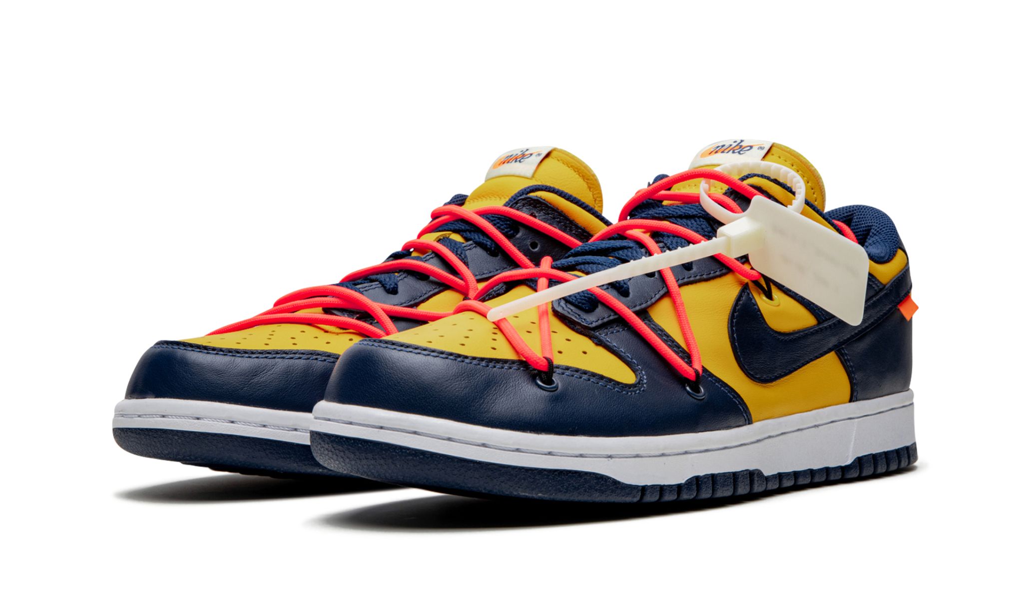 Nike Dunk Low Off-White University Gold Midnight Navy | OVERCEZ