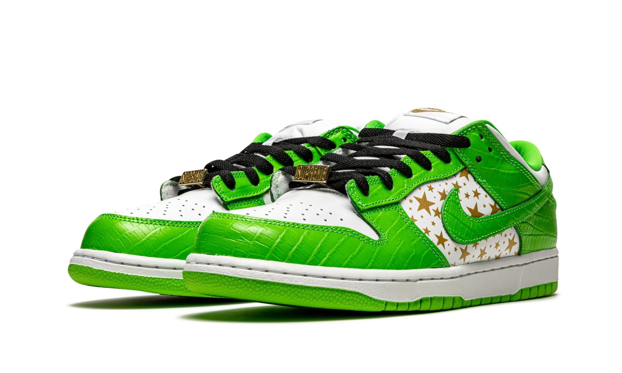 Nike SB Dunk Low Supreme Stars Mean Green | OVERCEZ