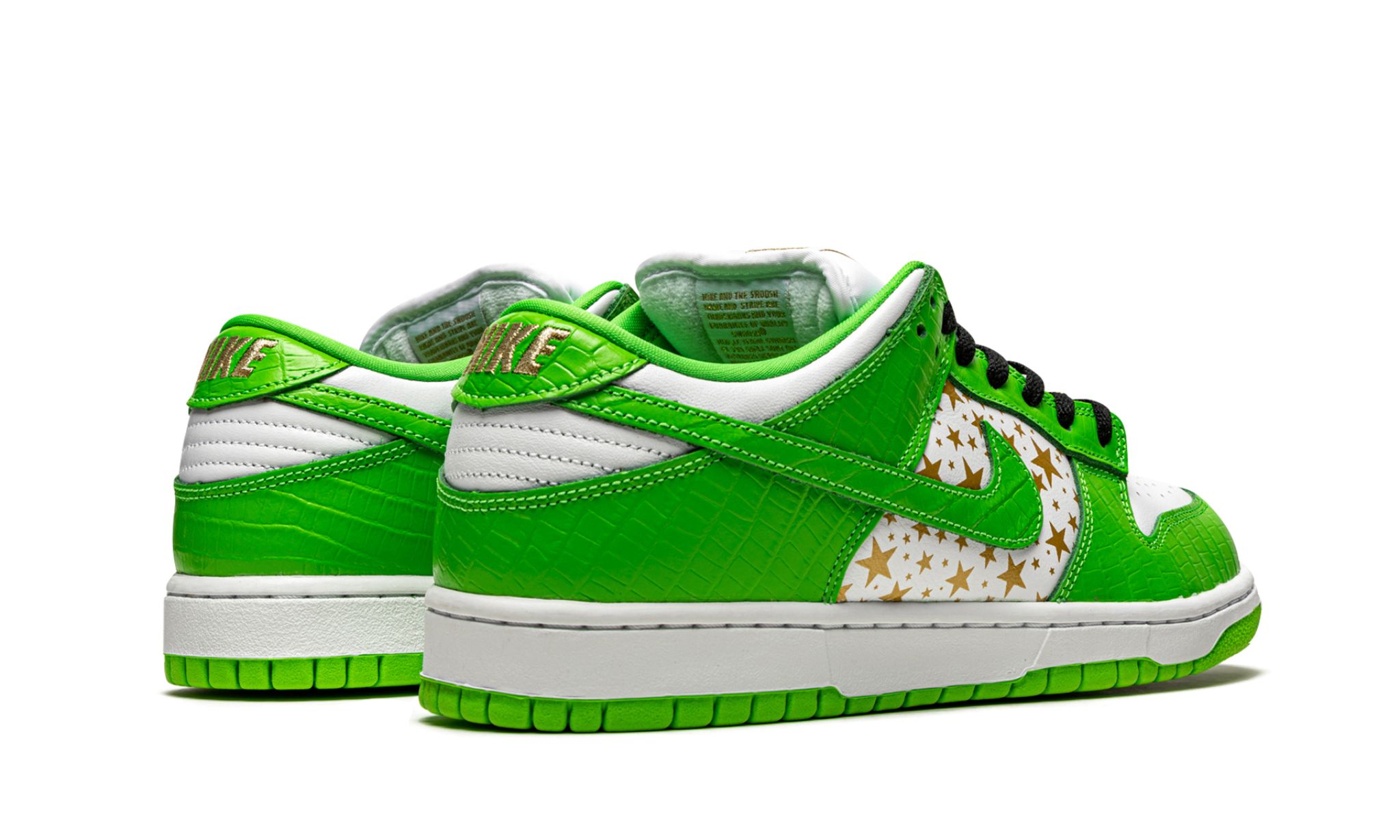 Nike SB Dunk Low Supreme Stars Mean Green | OVERCEZ