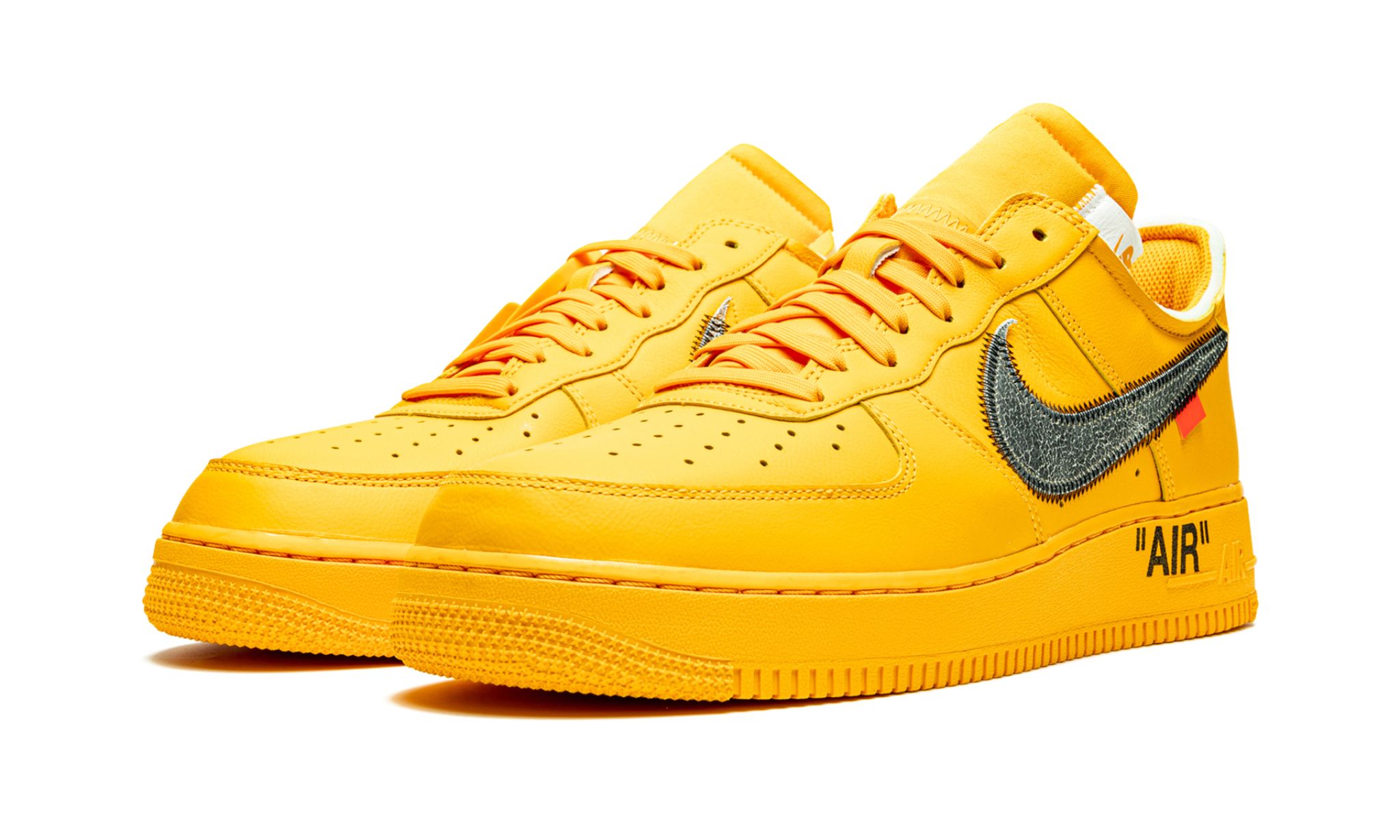 Nike Air Force 1 Low Off-White University Gold | OVERCEZ