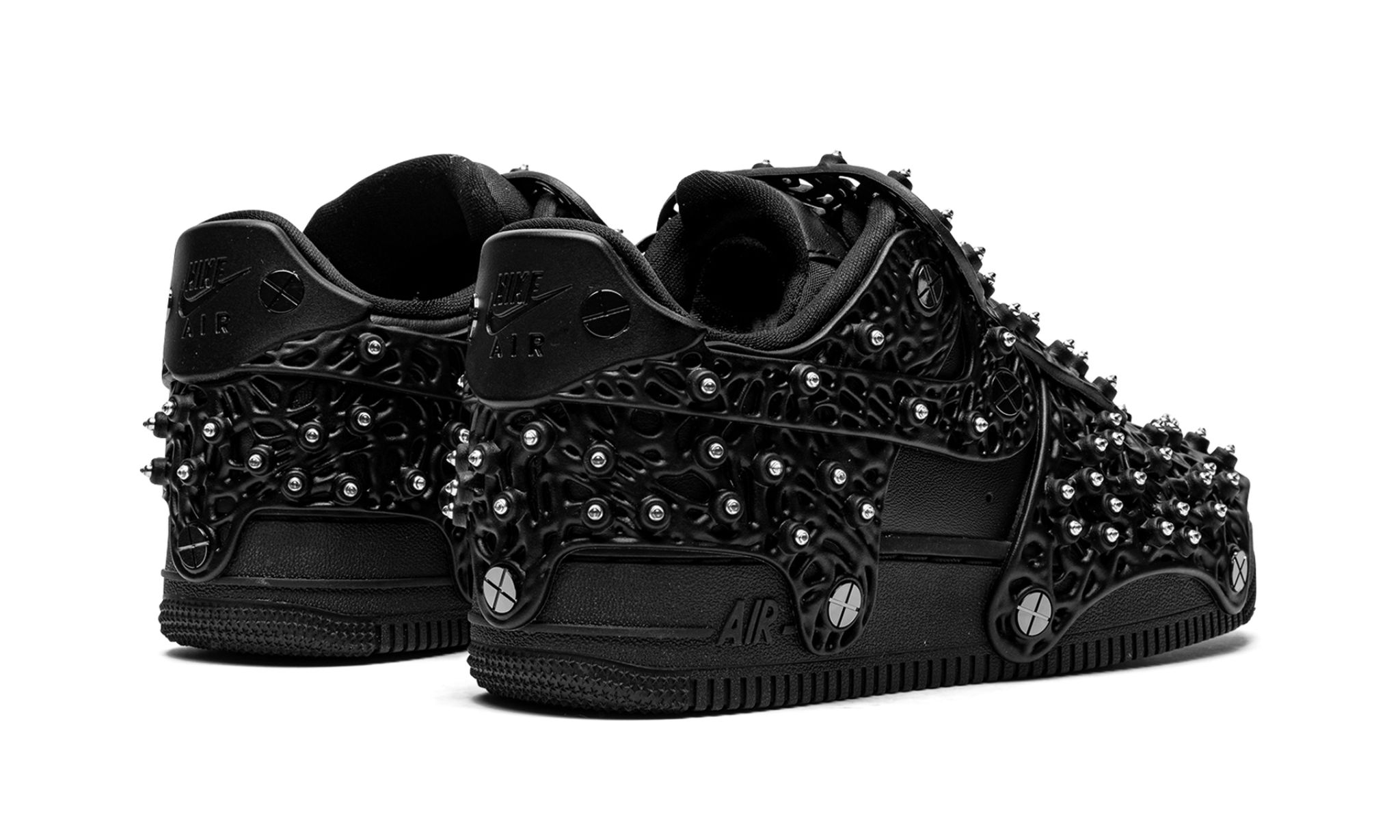 Nike Air Force 1 Low Swarovski Triple Black (W) | OVERCEZ