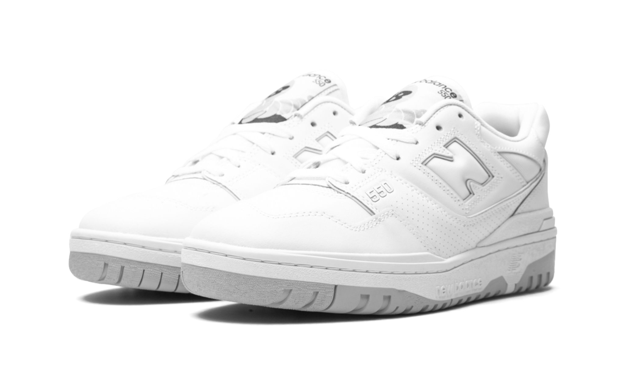 New Balance 550 White Grey | OVERCEZ