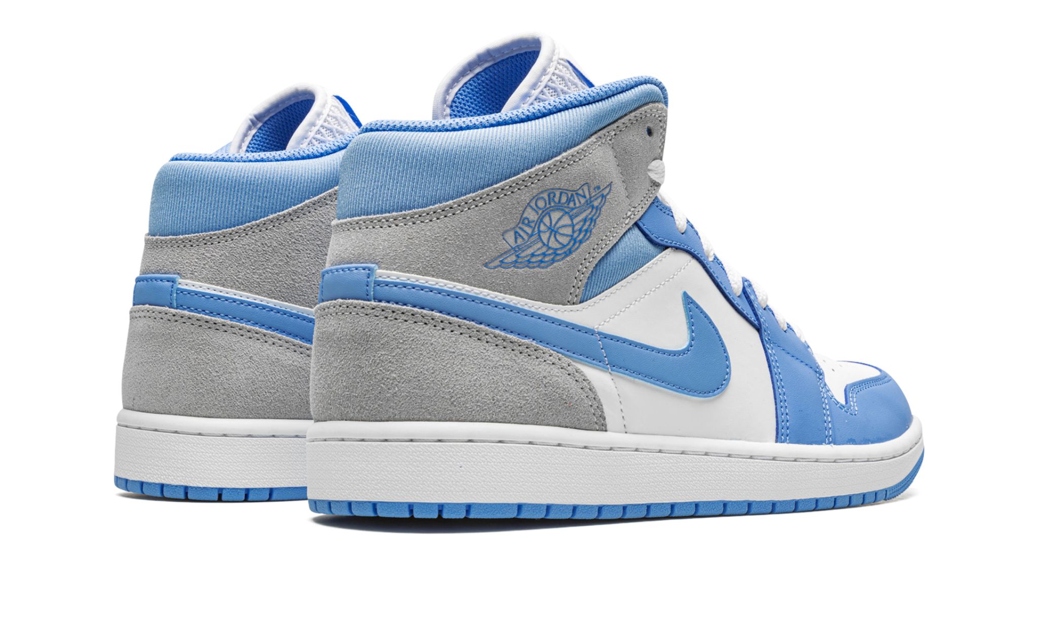 Air Jordan 1 Mid University Blue Grey | OVERCEZ