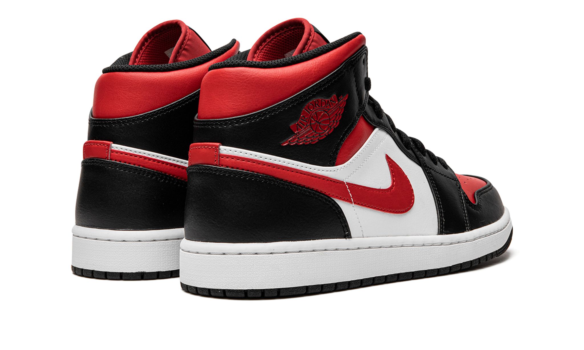 Air Jordan 1 Mid Gym Red Black White | OVERCEZ