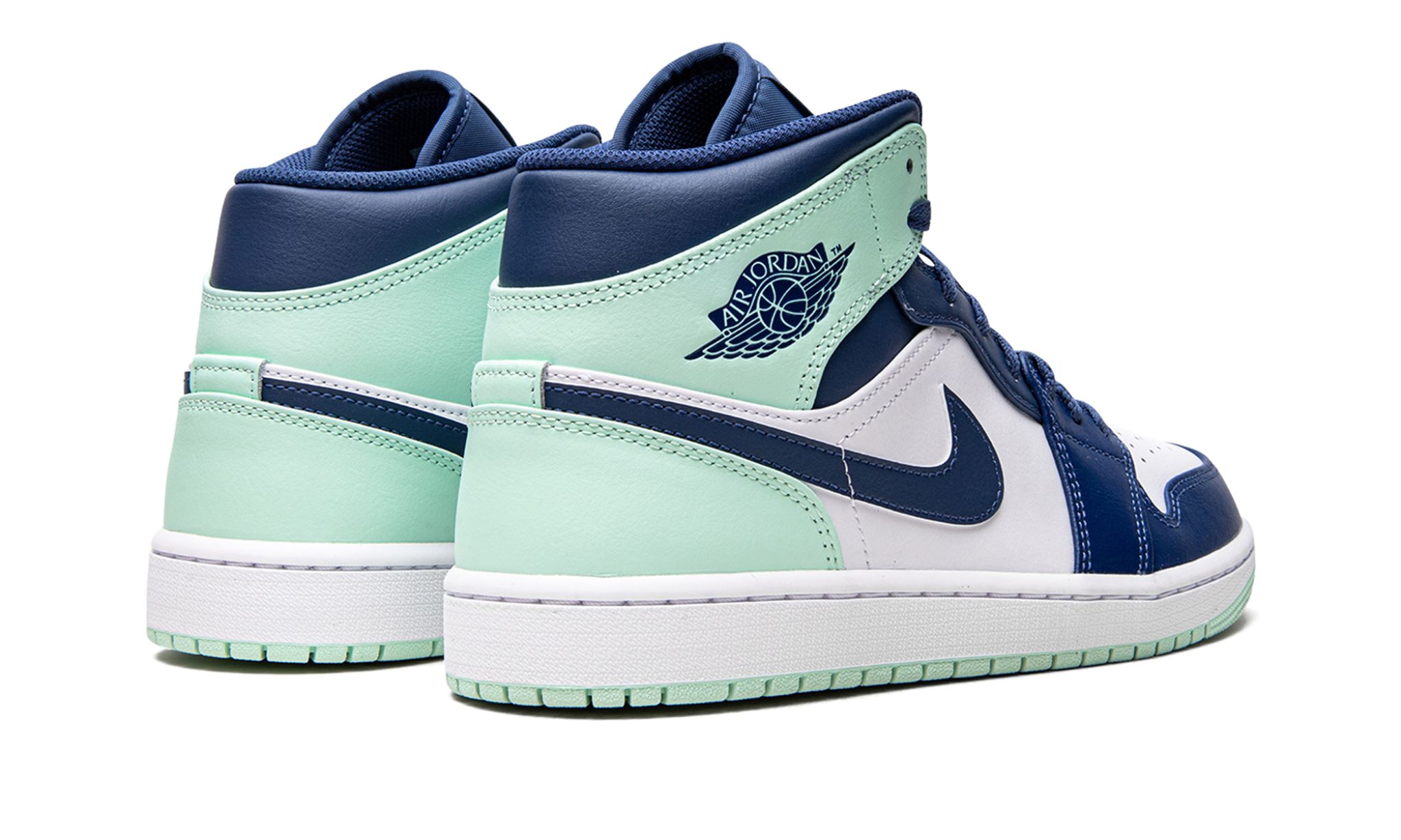 Air Jordan 1 Mid Mystic Navy | OVERCEZ