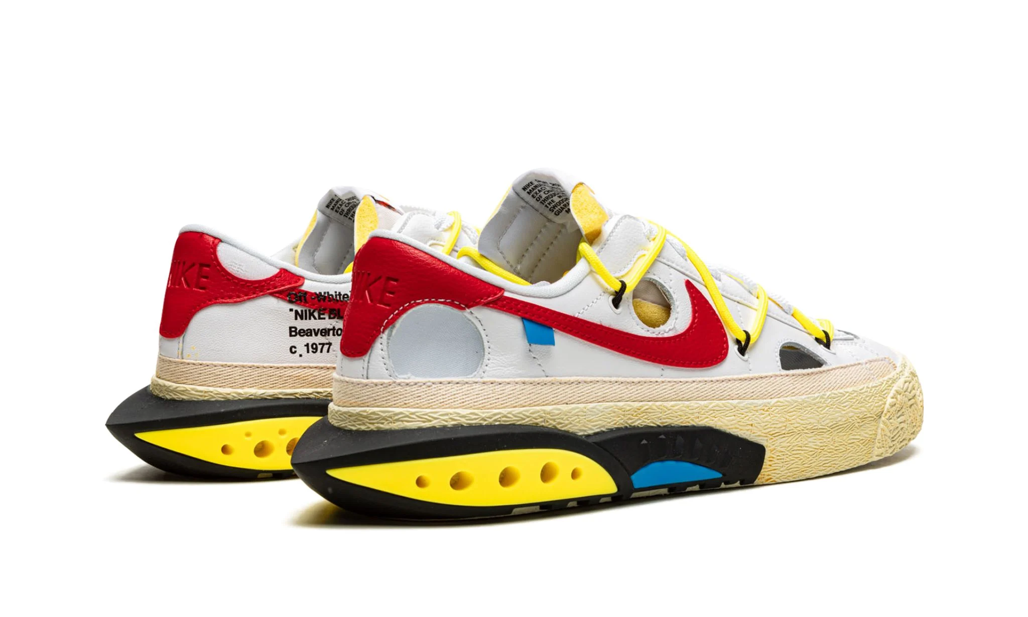 Nike Blazer Low Off-White University Red | OVERCEZ