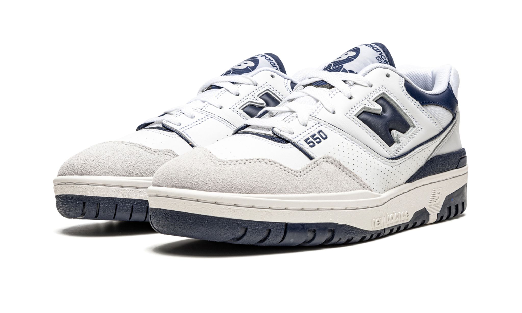 New Balance 550 Navy Blue | OVERCEZ