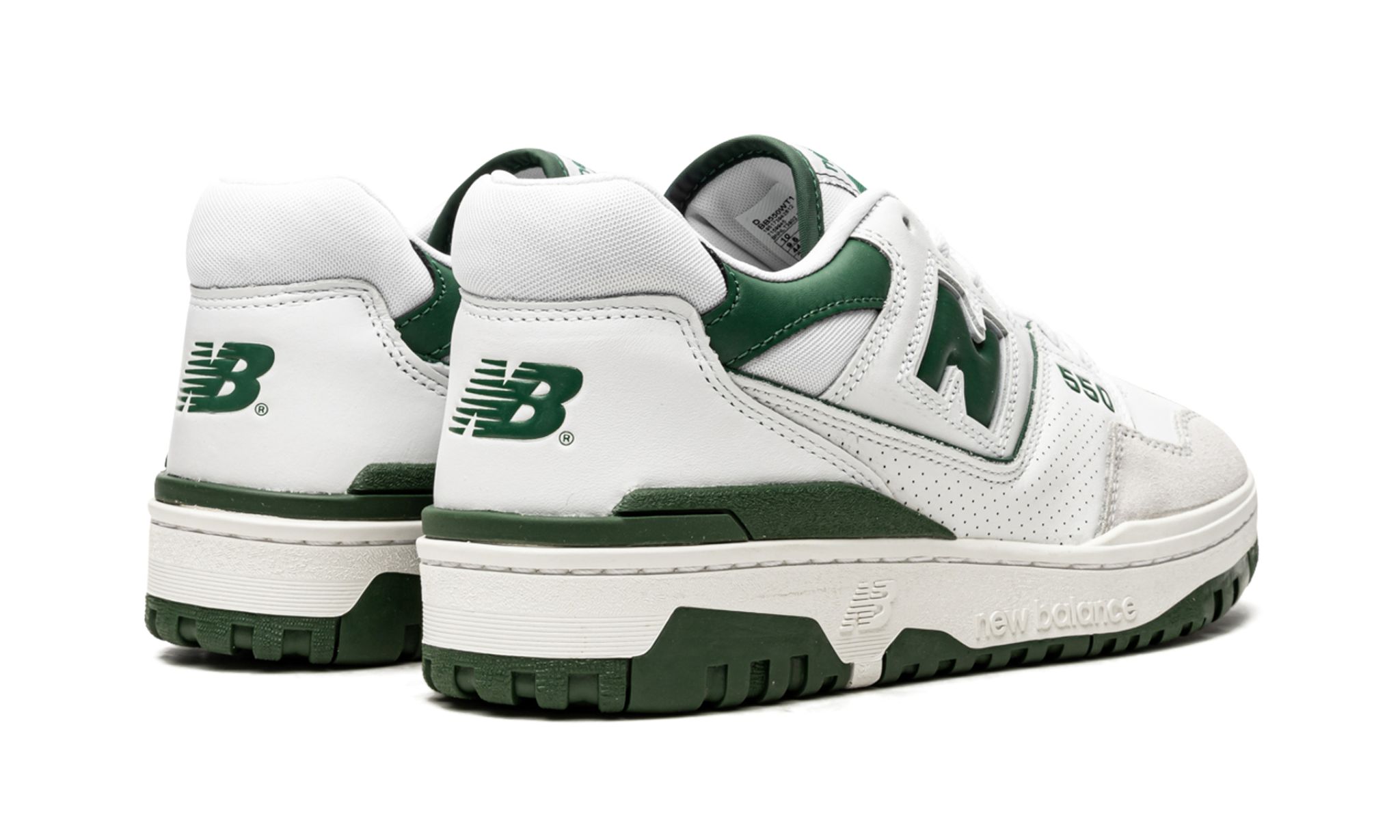New Balance 550 White Green | OVERCEZ