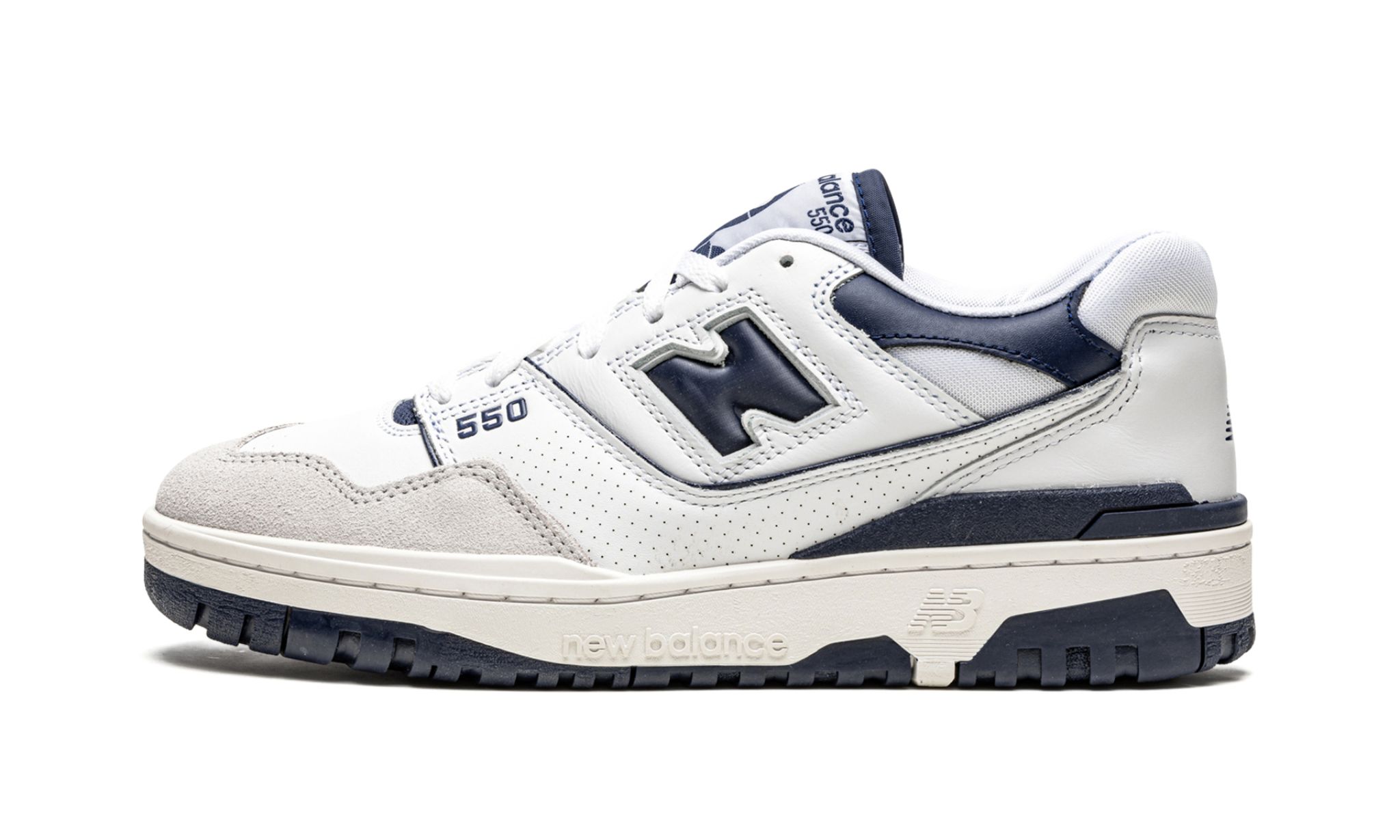 New Balance 550 Navy Blue | OVERCEZ