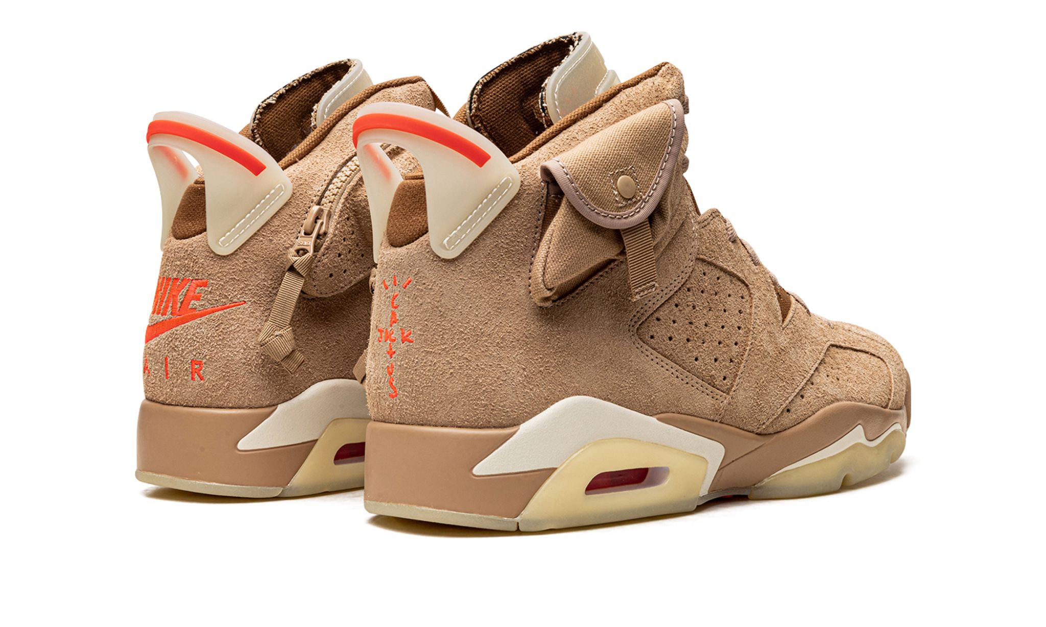 Air Jordan 6 Retro Travis Scott British Khaki | OVERCEZ
