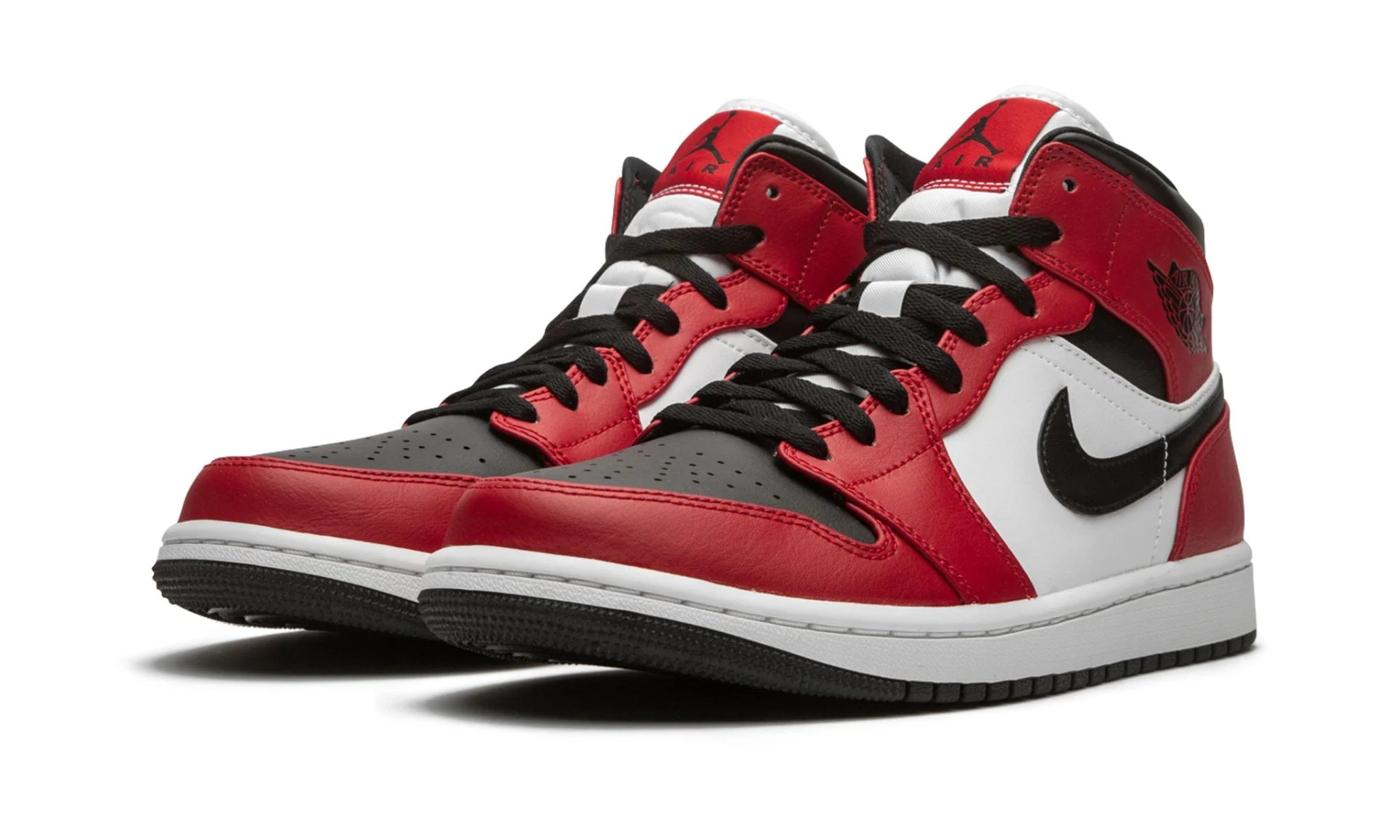 Air Jordan 1 Mid Chicago Toe