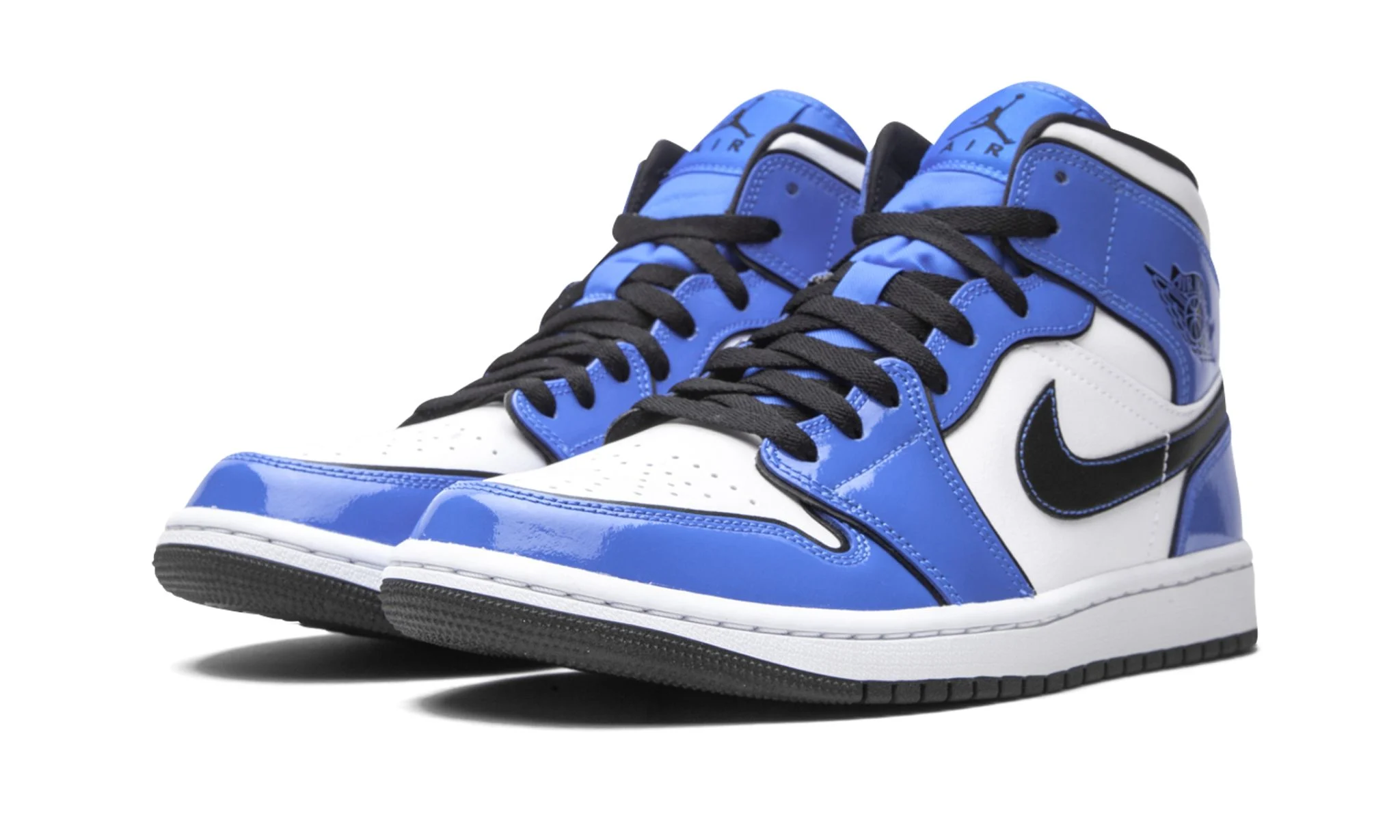 Air Jordan 1 Mid Signal Blue | OVERCEZ