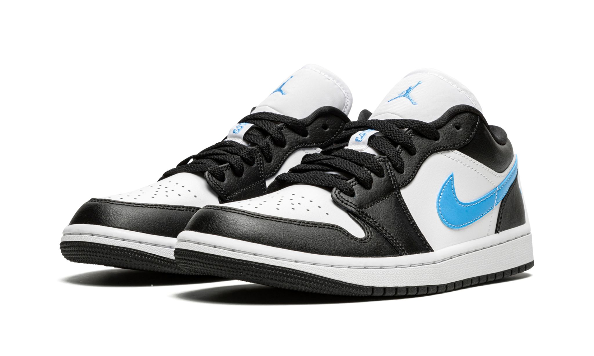 Air Jordan 1 Low Black University Blue White (W) 40