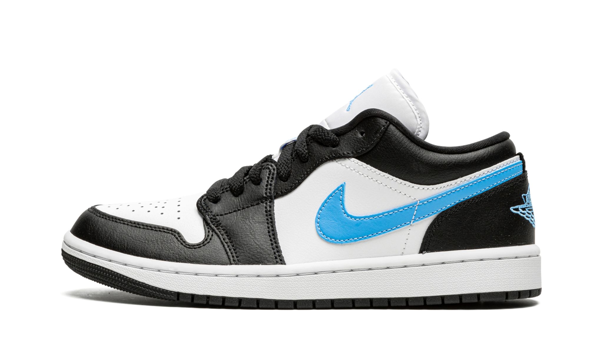 Air Jordan 1 Low Black University Blue White (W) 40