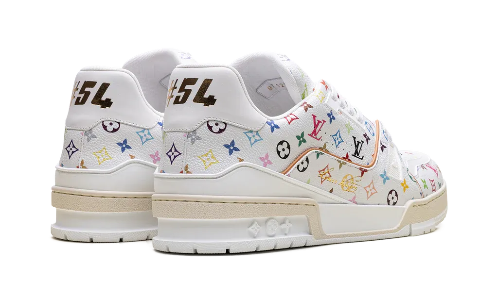 Louis Vuitton LV Trainer Takashi Murakami White | OVERCEZ