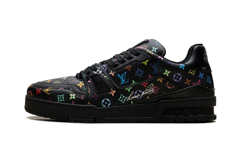 Louis Vuitton LV Trainer Takashi Murakami Black