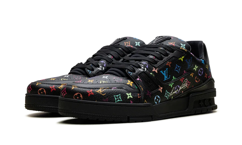 Louis Vuitton LV Trainer Takashi Murakami Black | OVERCEZ