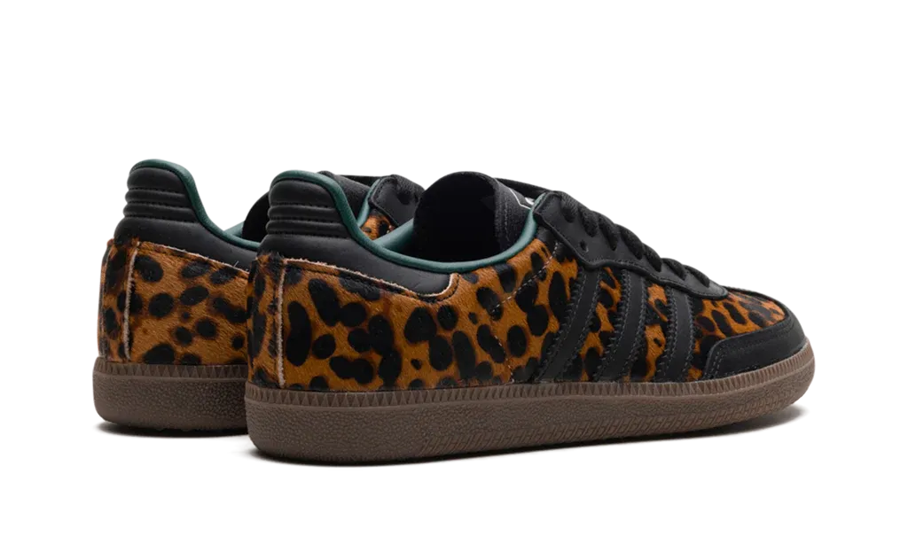 Adidas Samba OG Black Green Leopard (W) | OVERCEZ