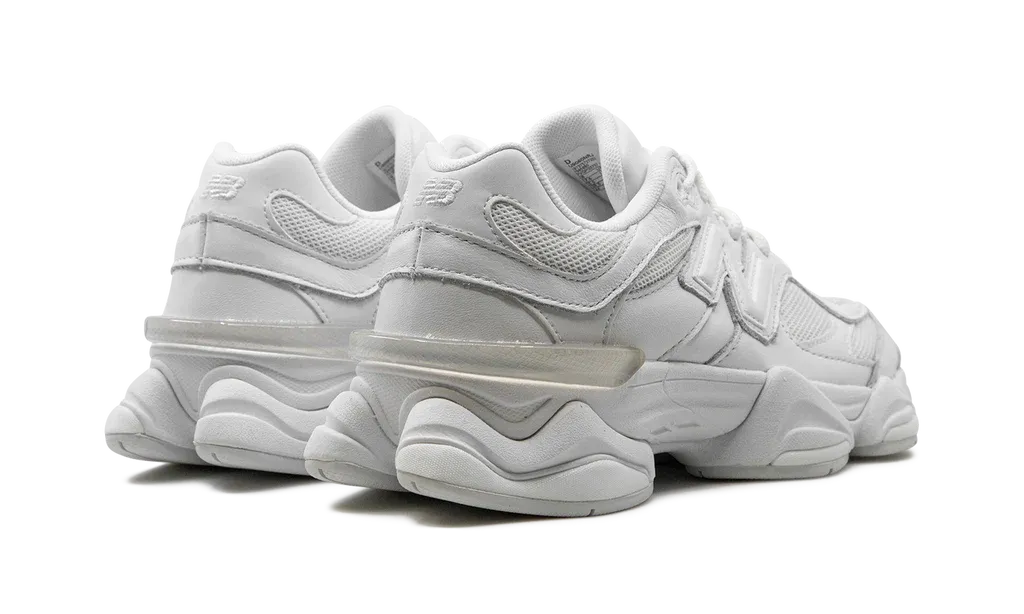 New Balance 9060 Triple White | OVERCEZ