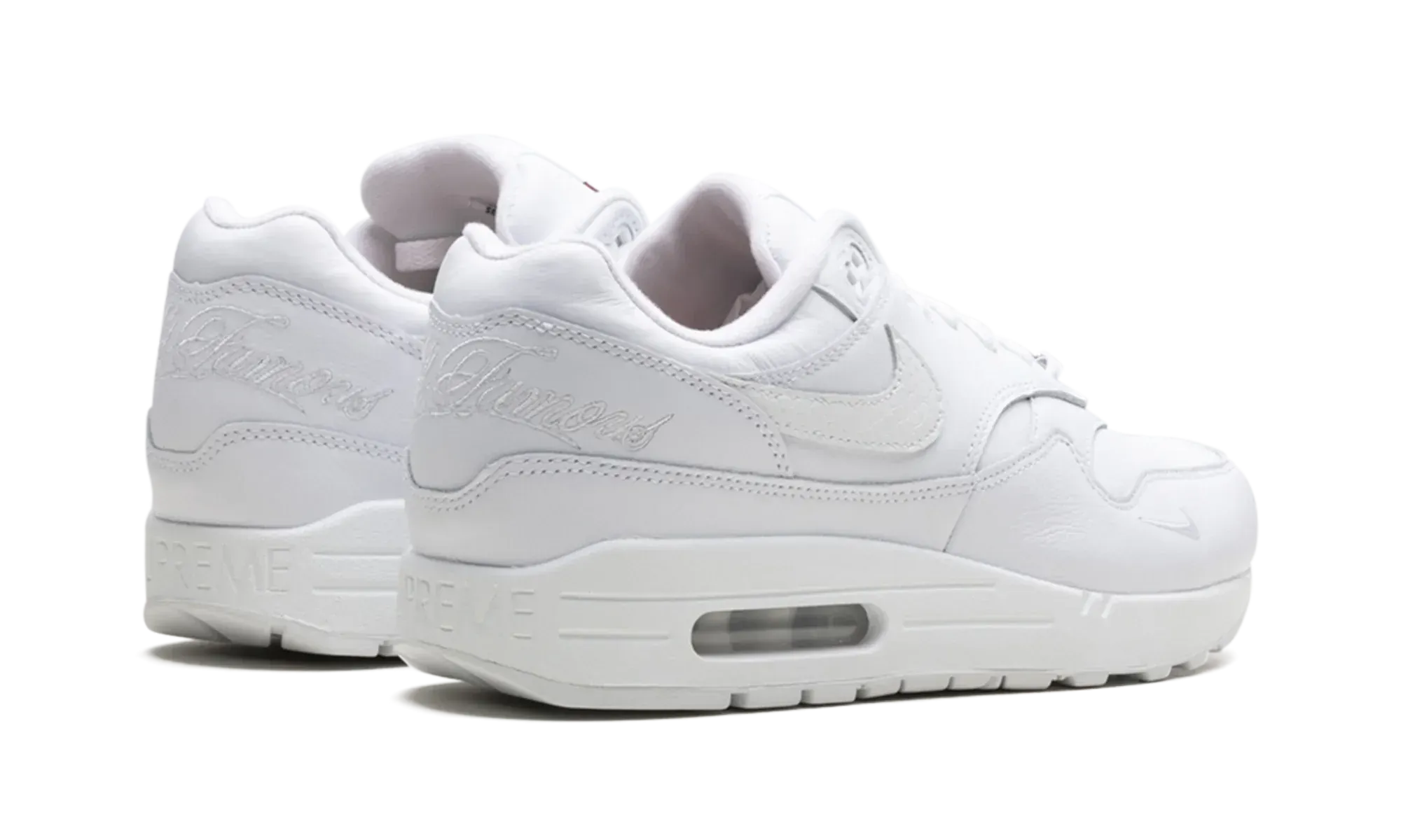 Nike Air Max 1 '87 SP Supreme Triple White | OVERCEZ