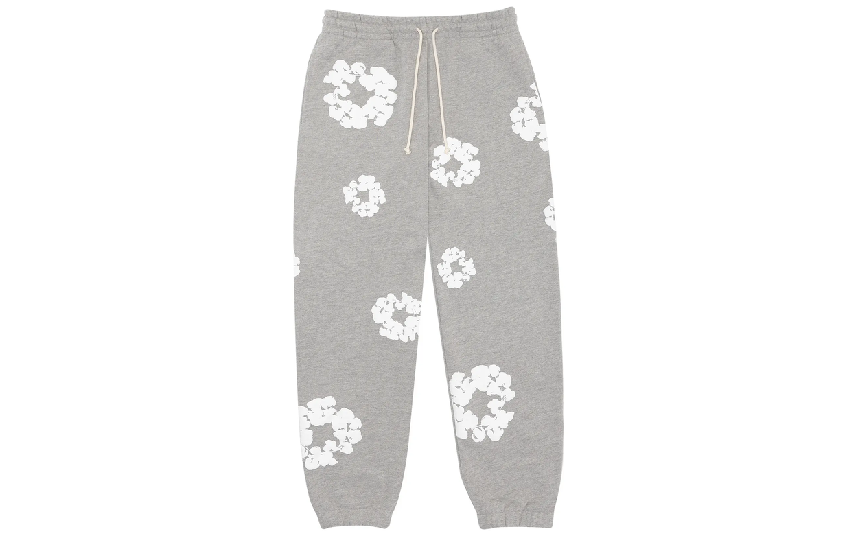 Denim Tears The Cotton Wreath Sweatpants Grey