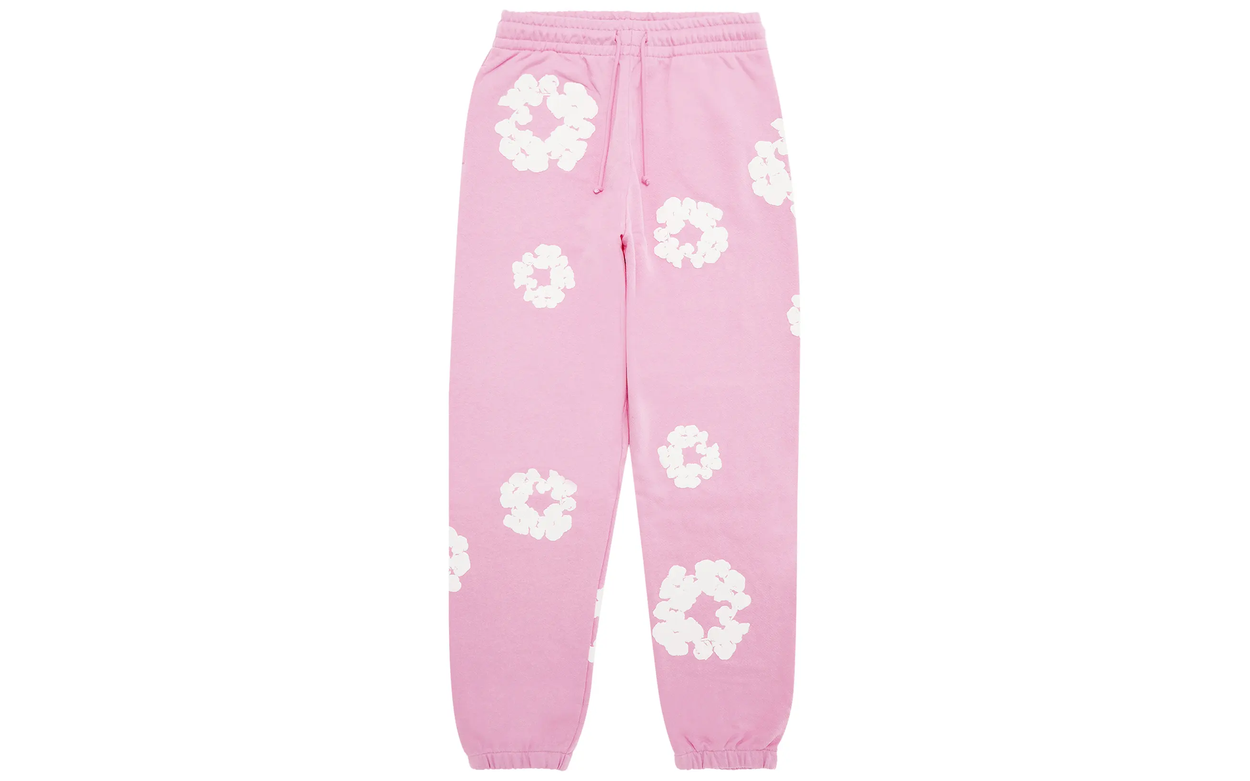Denim Tears The Cotton Wreath Sweatpants Pink