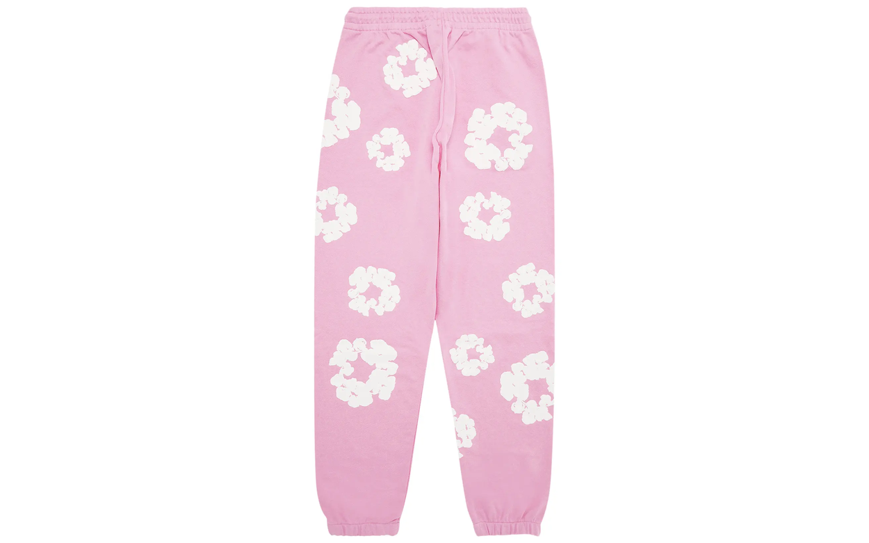 Denim Tears The Cotton Wreath Sweatpants Pink
