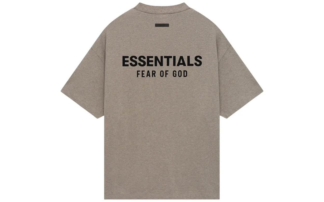 Fear of God Essentials Jersey Crewneck T-Shirt Heather Gray