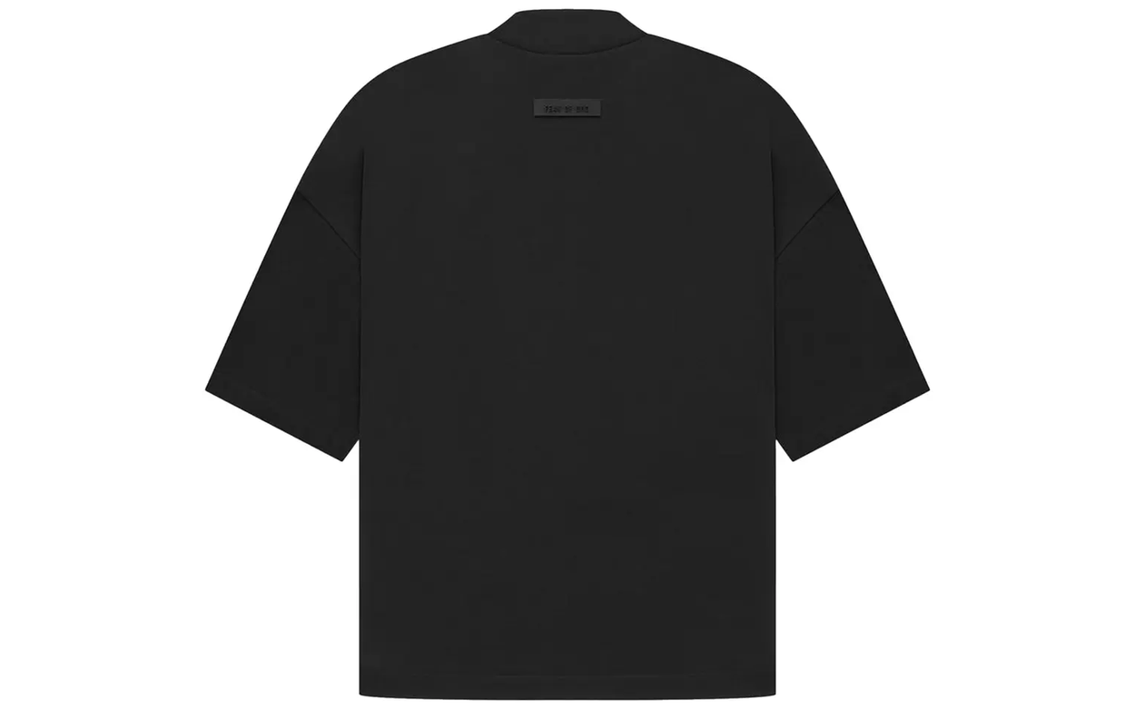 Fear of God Essentials Arch Logo Tee Jet Black