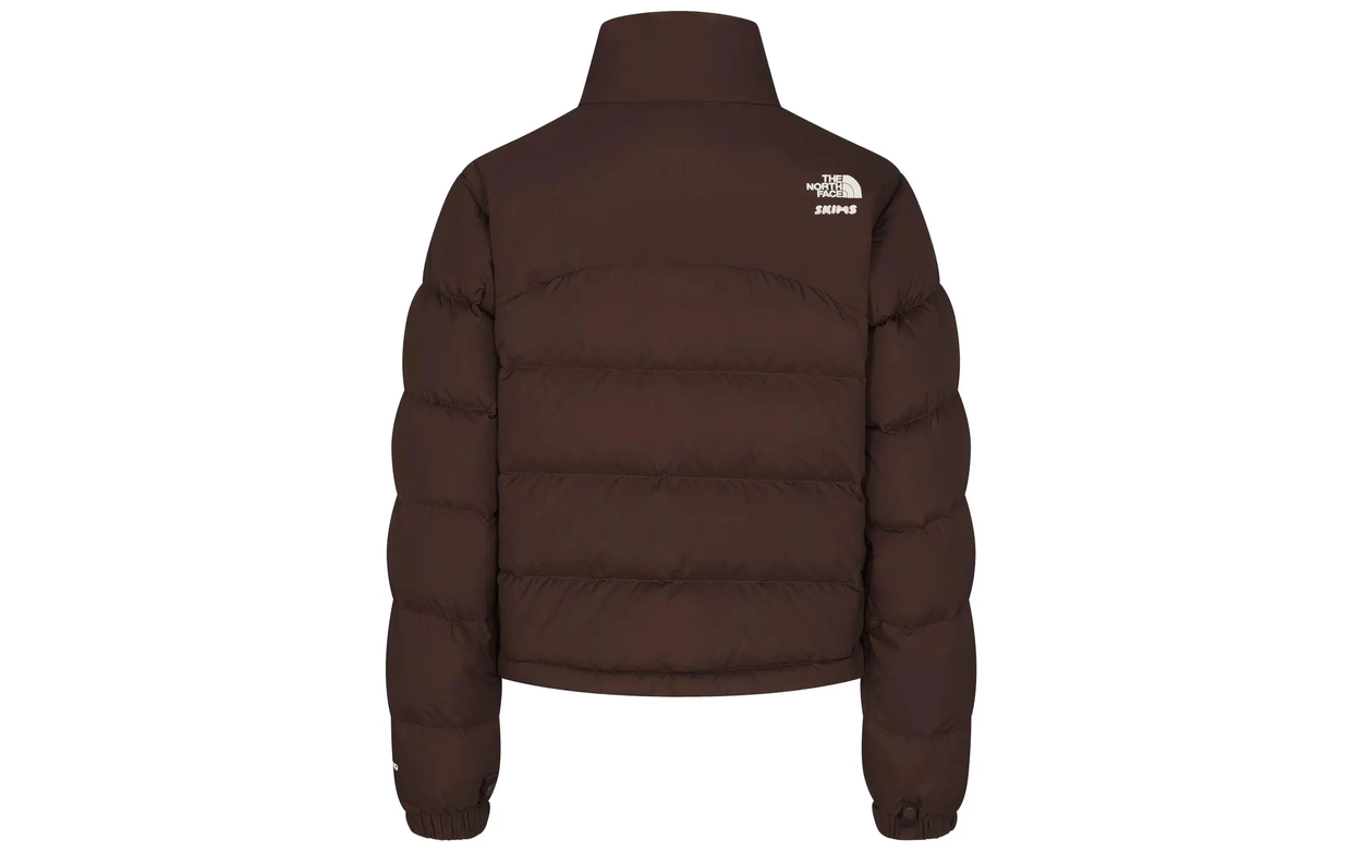 SKIMS x The North Face 2000 Retro Nuptse Jacket Cocoa