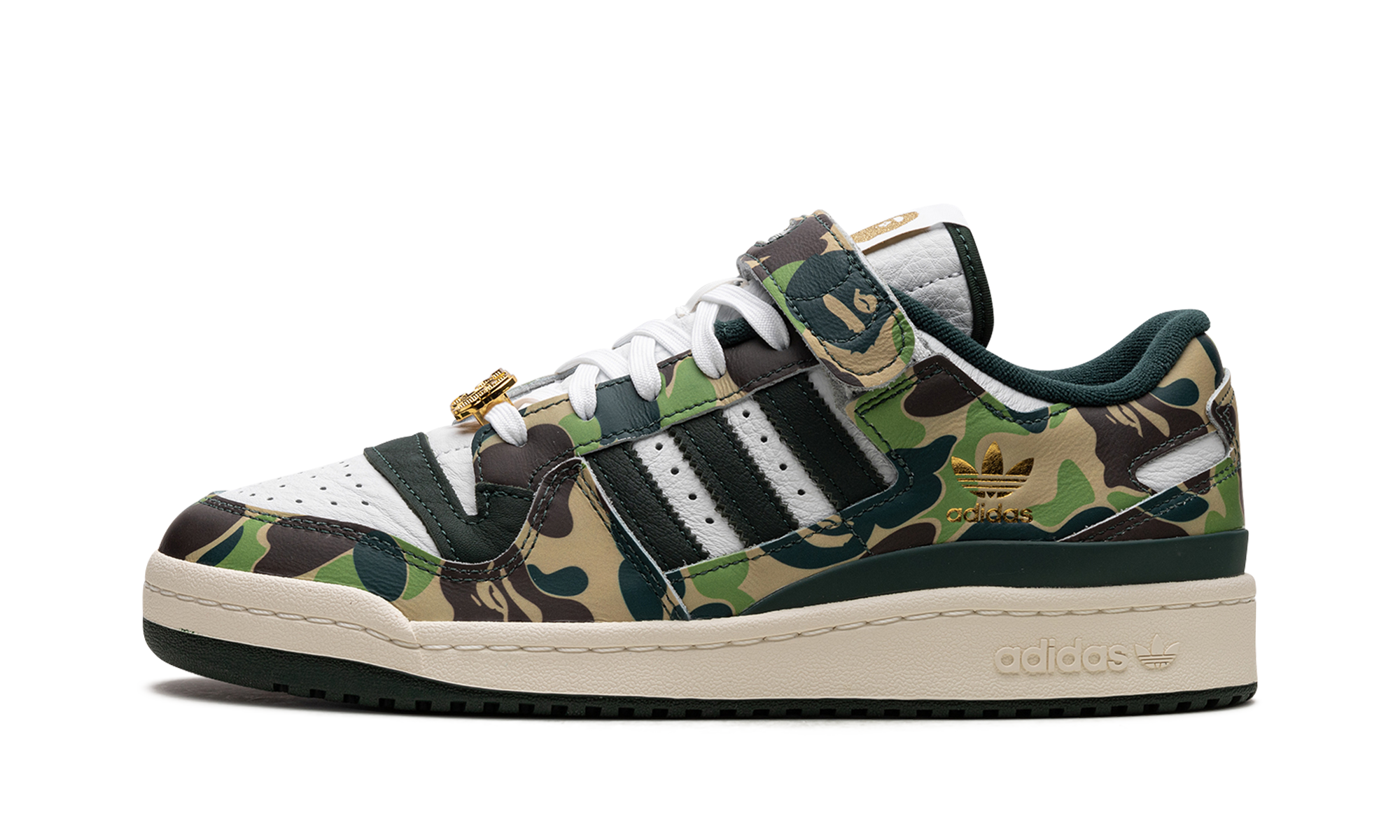 Adidas Forum 84 Low Bape 30th Anniversary Green Camo