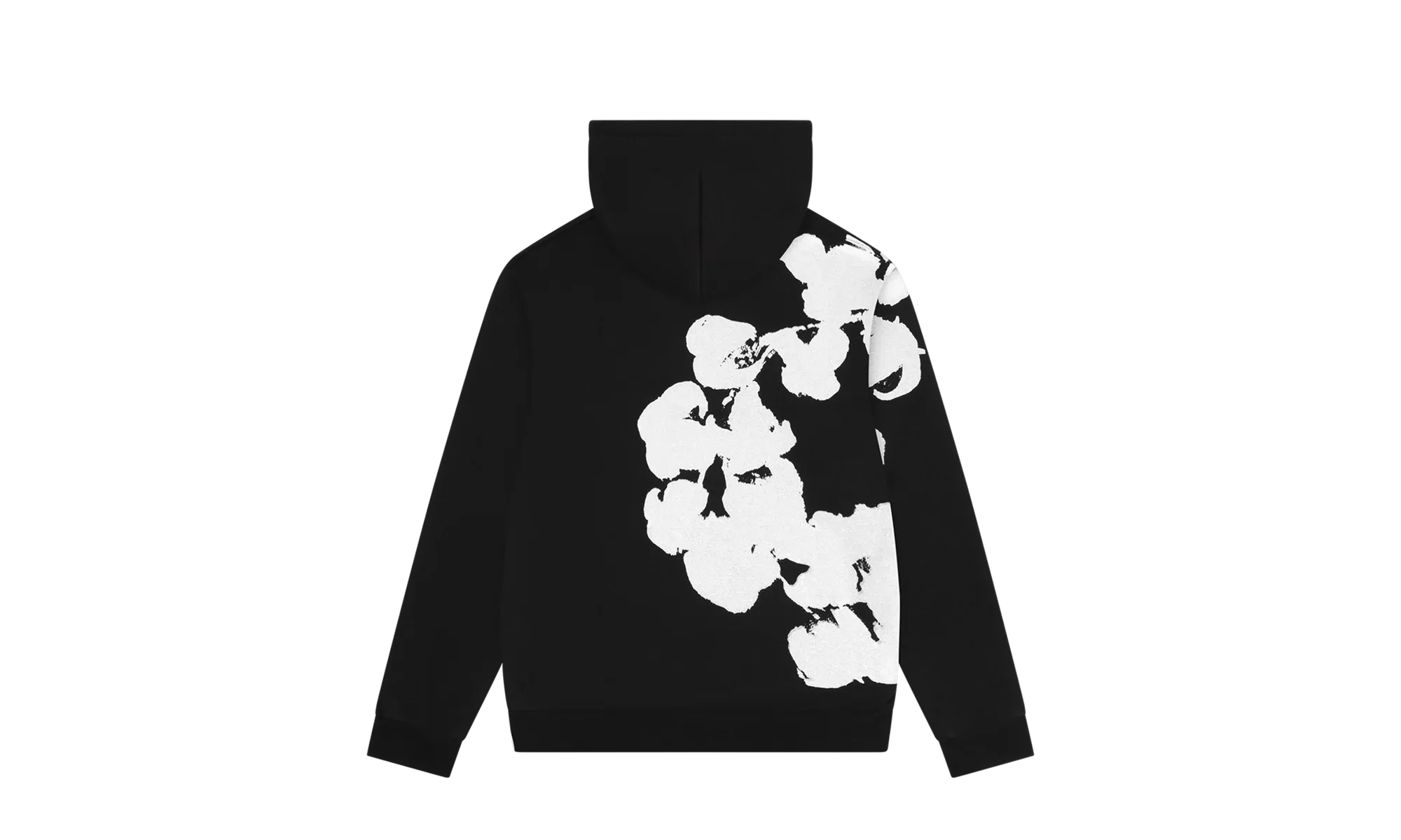 Denim Tears Big Cotton Wreath Sweatshirt Black | OVERCEZ