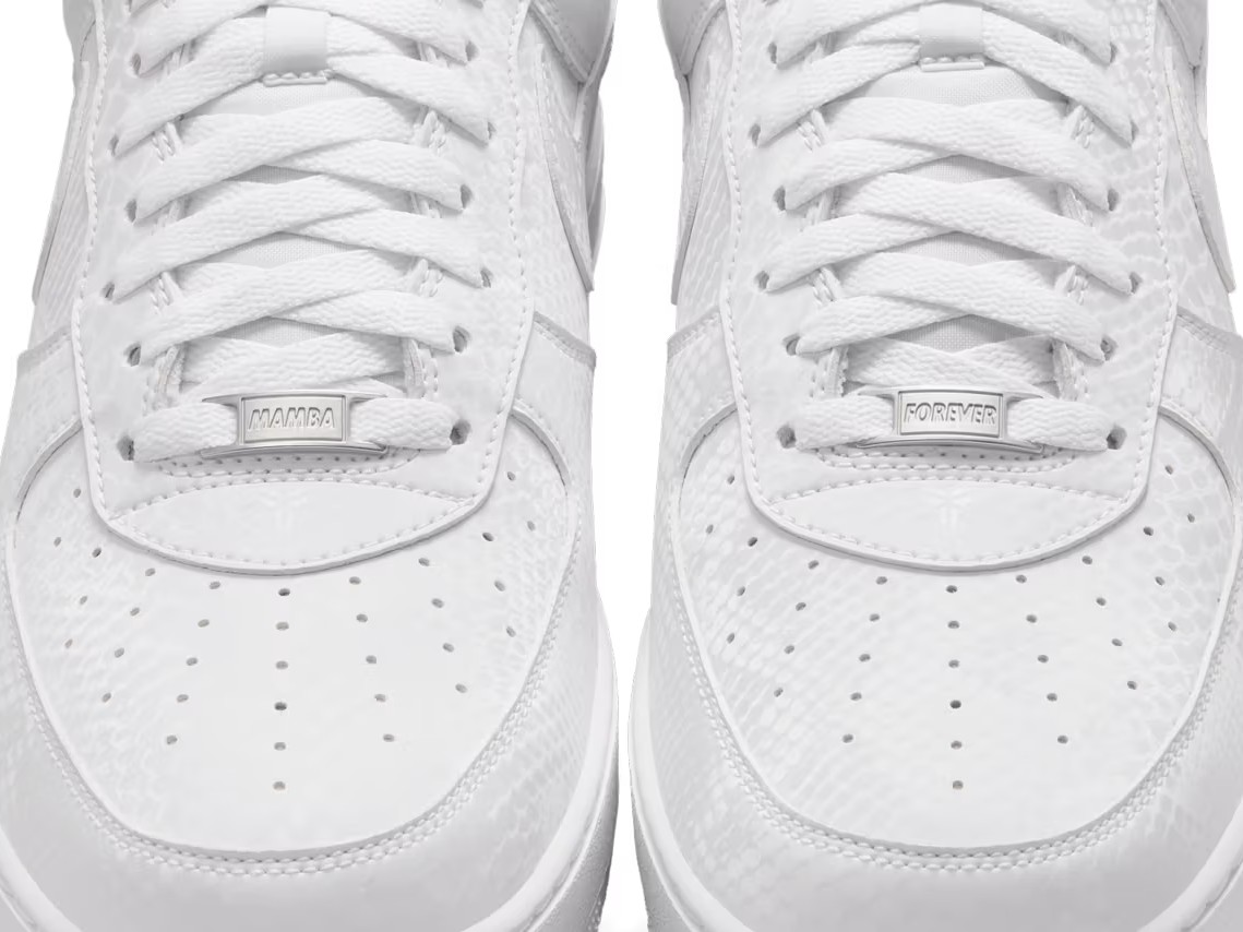 Nike Air Force 1 Low Kobe Bryant Forever White | OVERCEZ