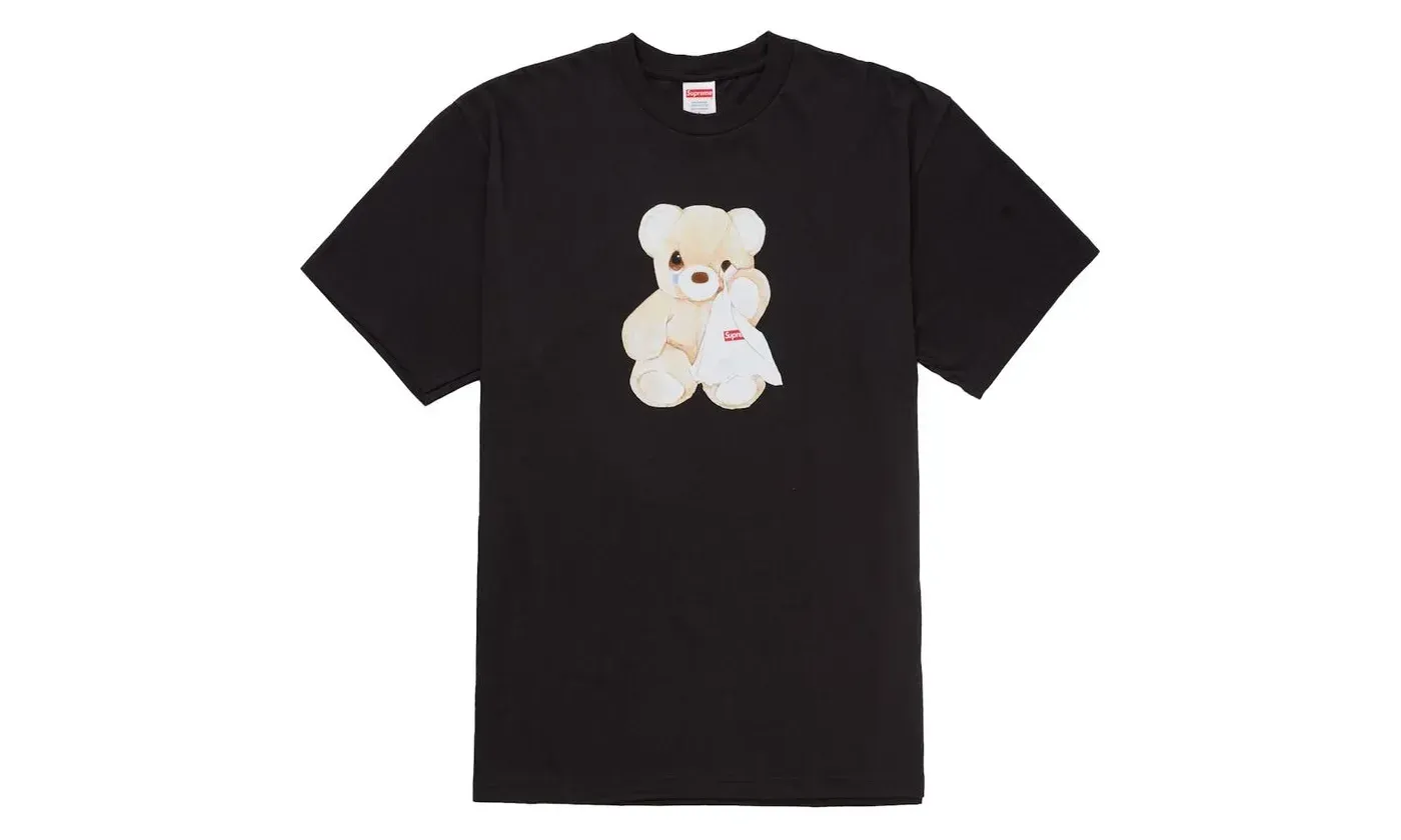 Supreme Bear Tee Black | OVERCEZ