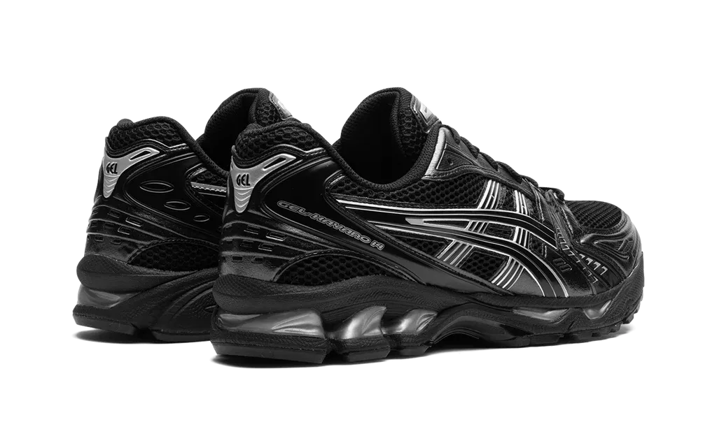 ASICS Gel-Kayano 14 Black Pure Silver | OVERCEZ