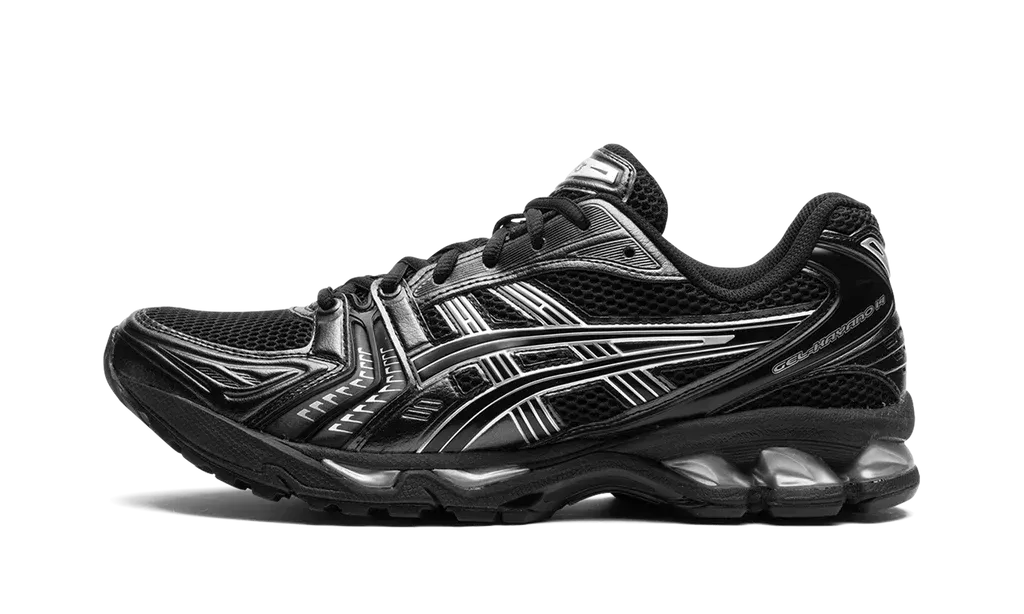 ASICS Gel-Kayano 14 Black Pure Silver | OVERCEZ