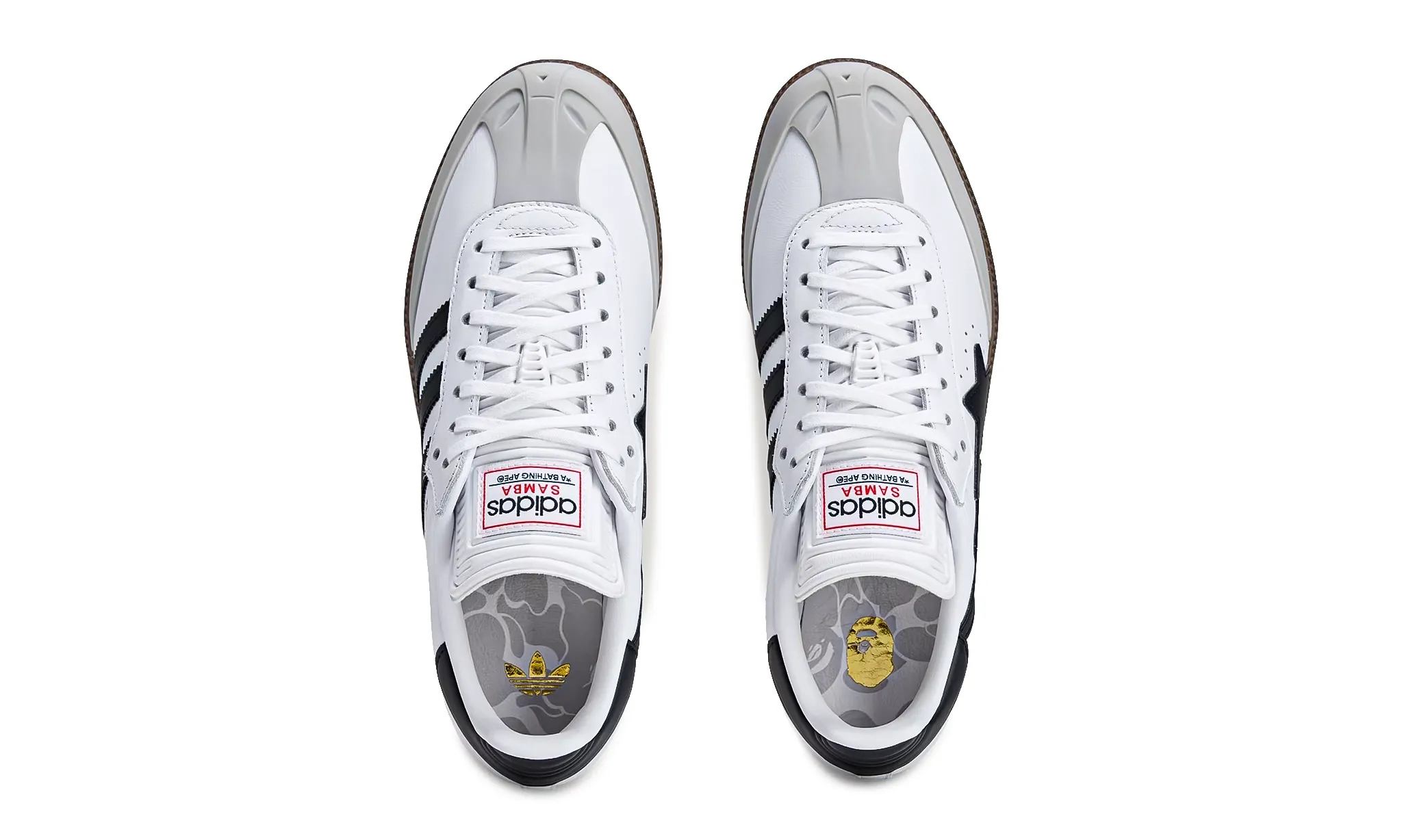 Adidas Samba x BAPE White Black | OVERCEZ