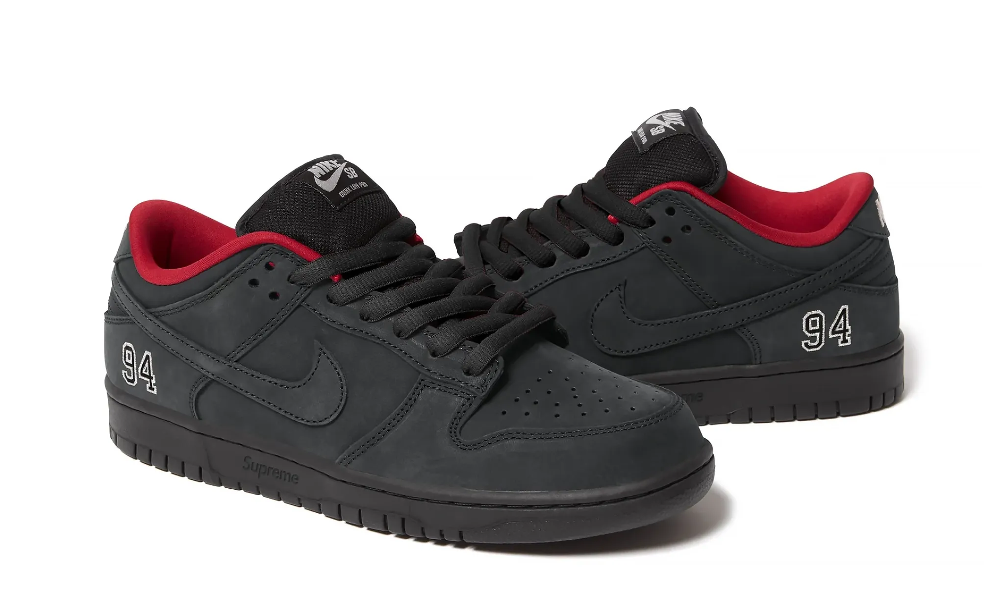Nike SB Dunk Low Supreme 94 Black | OVERCEZ