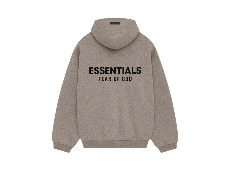 Fear of God Essentials Fleece Hoodie Heather Gray