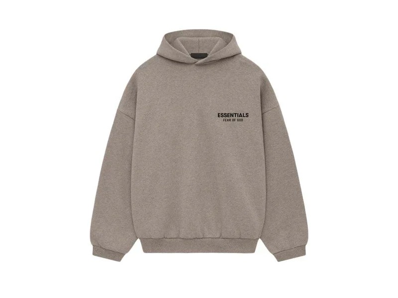 Fear of God Essentials Fleece Hoodie Heather Gray
