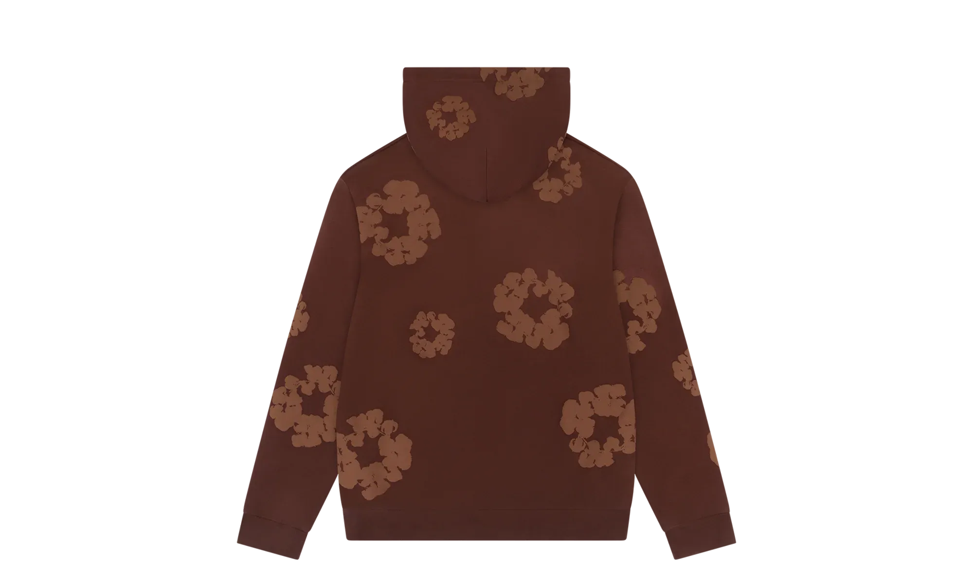 Denim Tears Mono Cotton Wreath Hoodie Brown